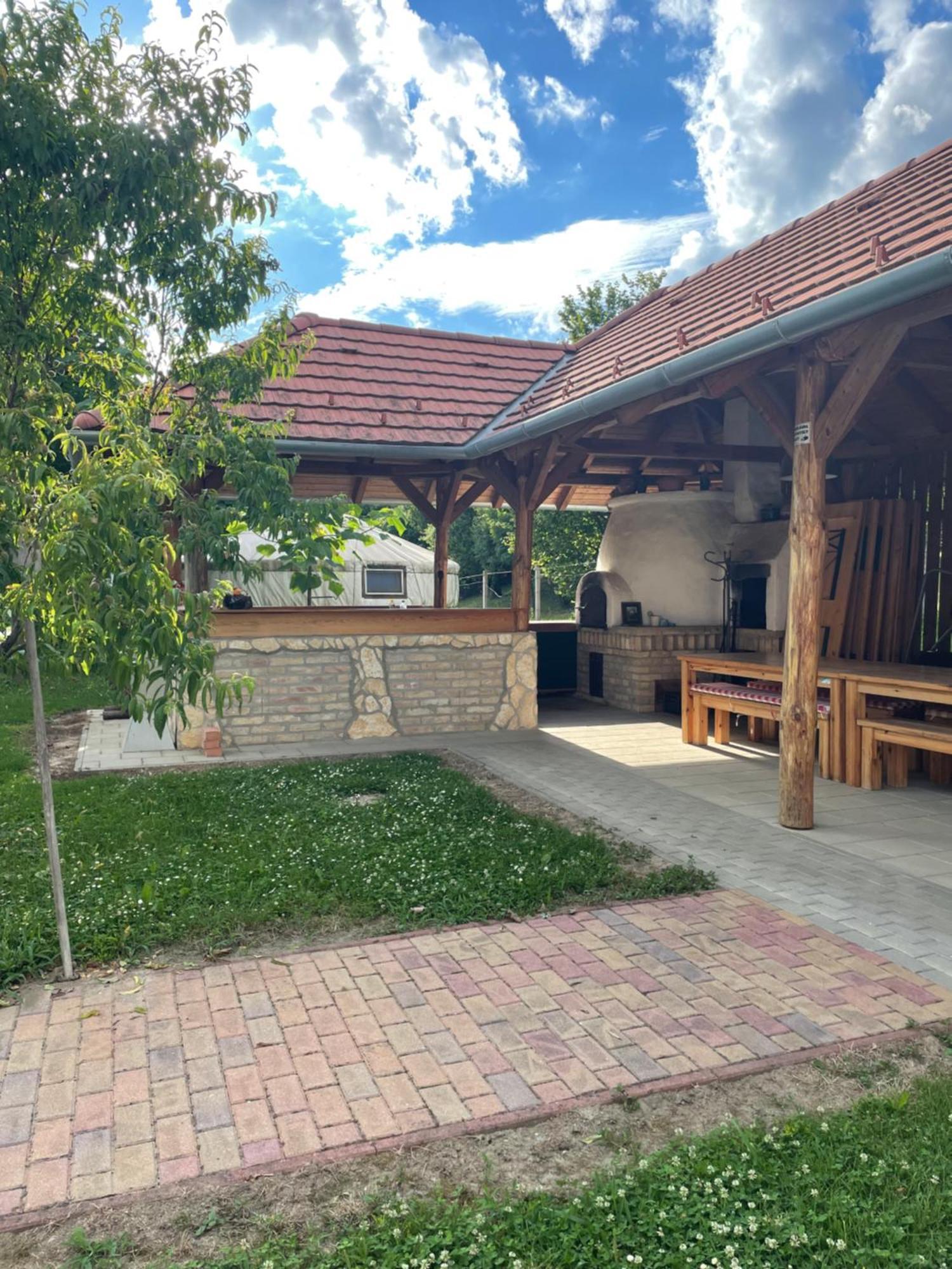 Nomád jurta Zalakaros mellett Zalamerenye Exterior foto