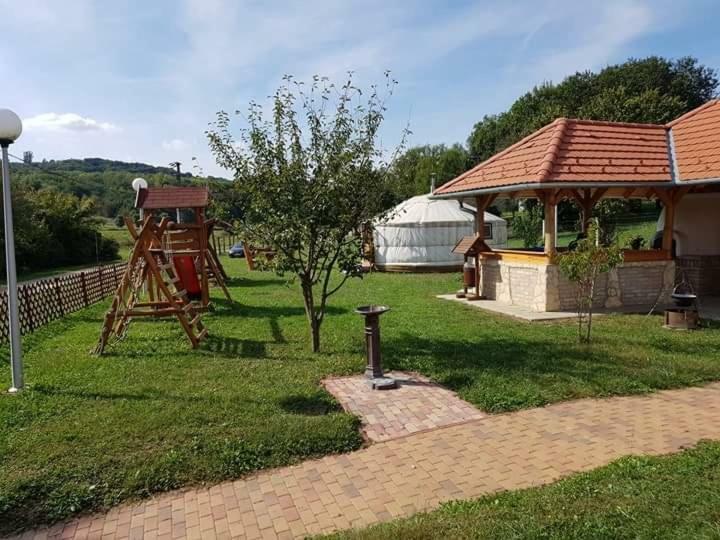 Nomád jurta Zalakaros mellett Zalamerenye Exterior foto